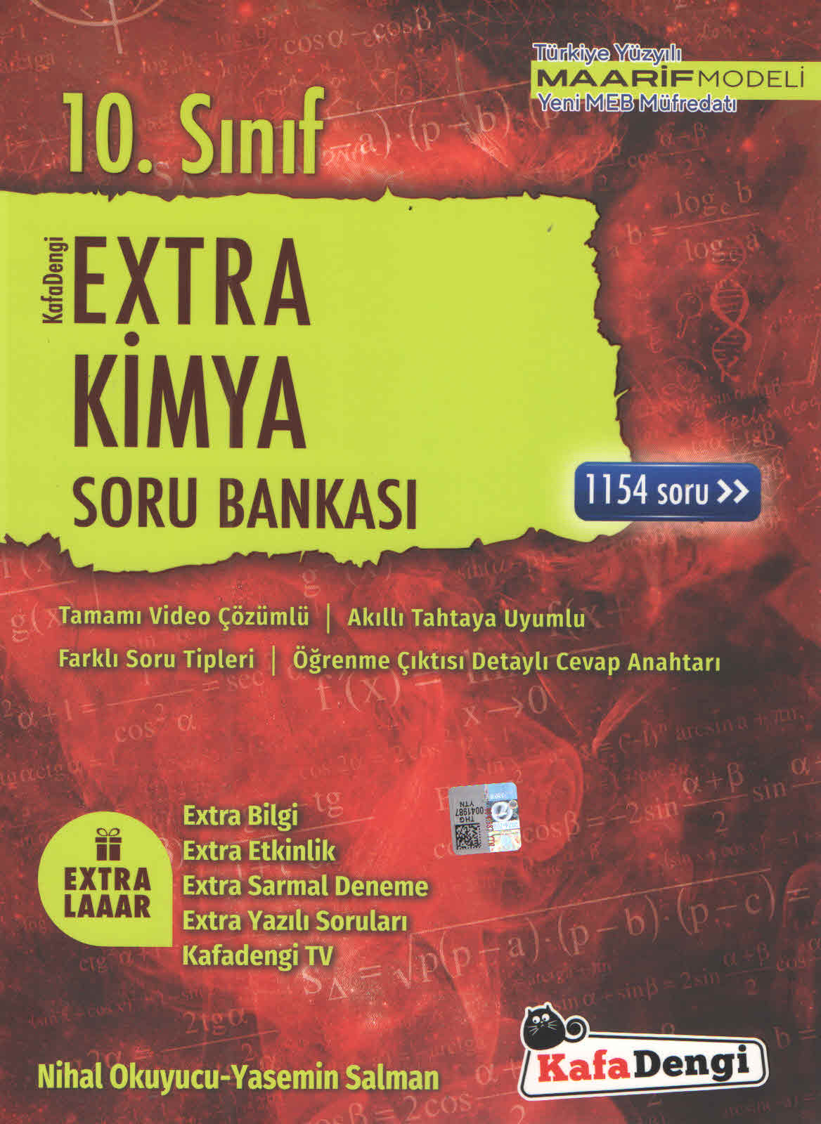 Kafa Dengi Yayınları 10. Sınıf EXTRA Kimya Soru Bankası