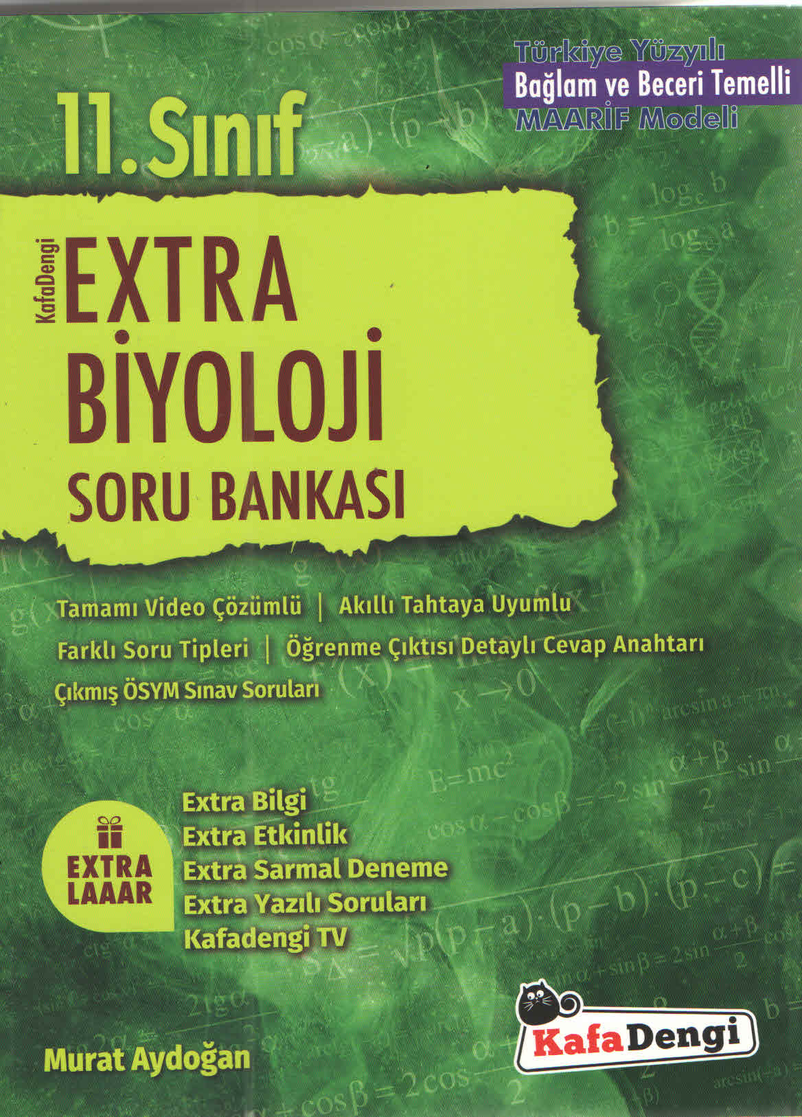 Kafa Dengi Yayınları 11. Sınıf EXTRA Biyoloji Soru Bankası