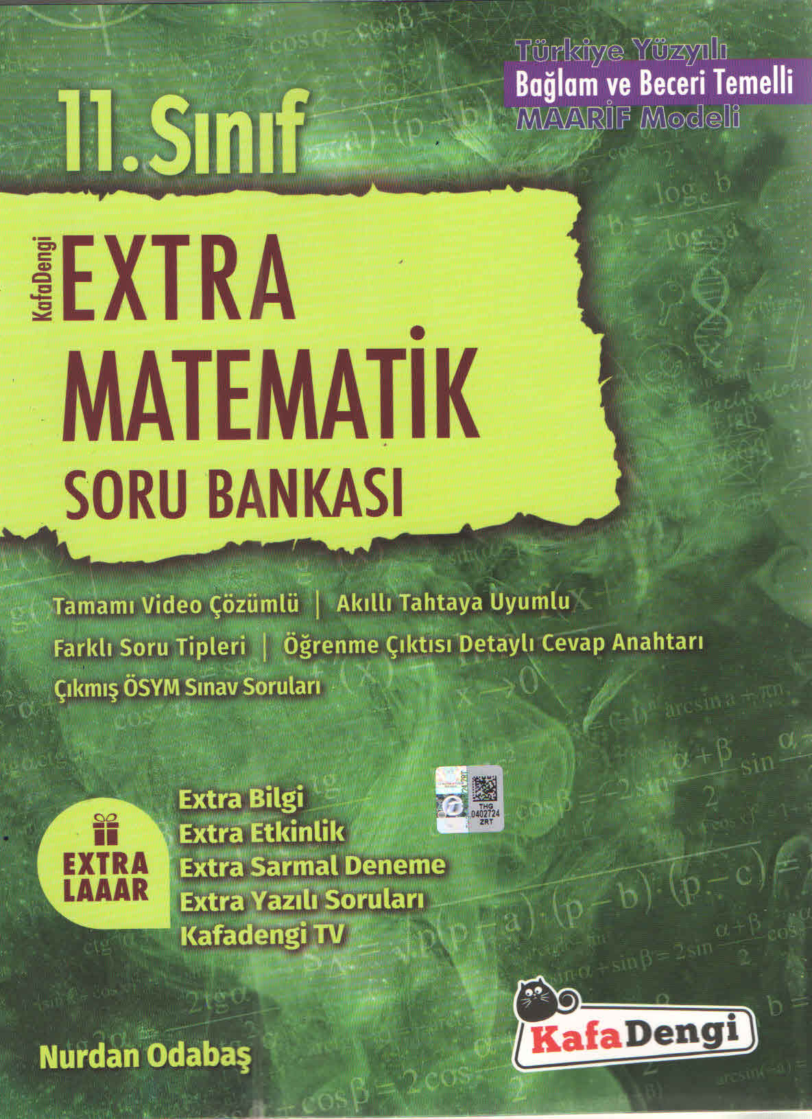 Kafa Dengi Yayınları 11. Sınıf EXTRA Matematik Soru Bankası