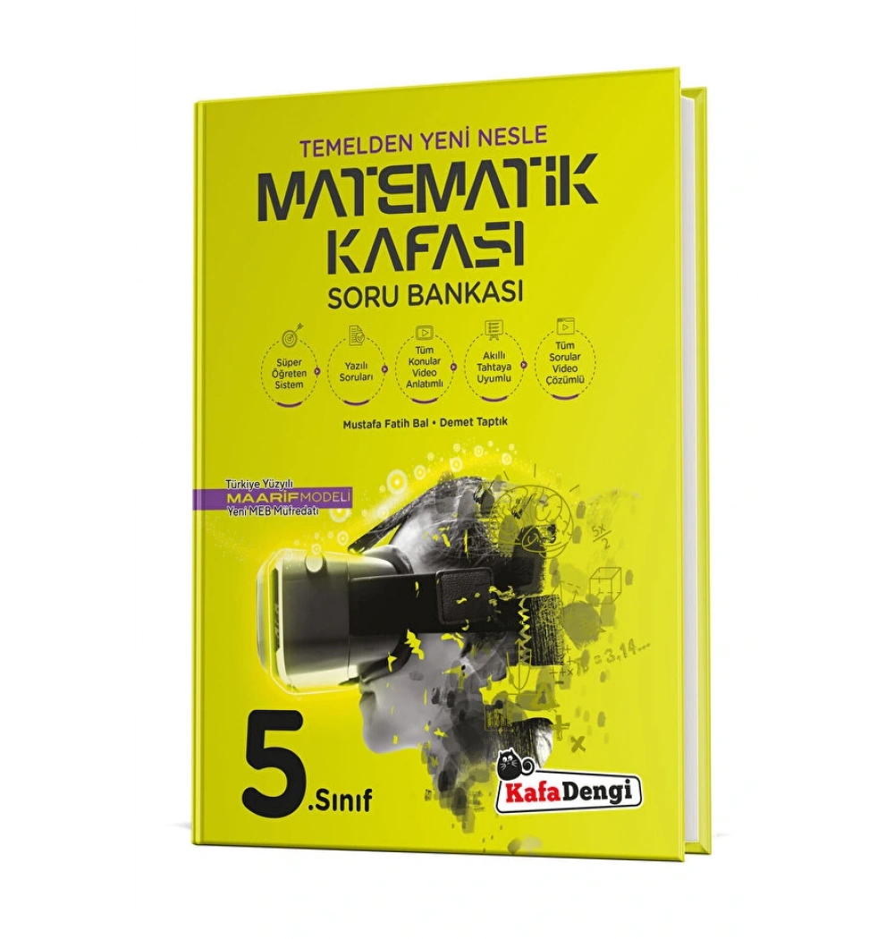 Kafa Dengi Yayınları 5. Sınıf Matematik Kafası Soru Bankası