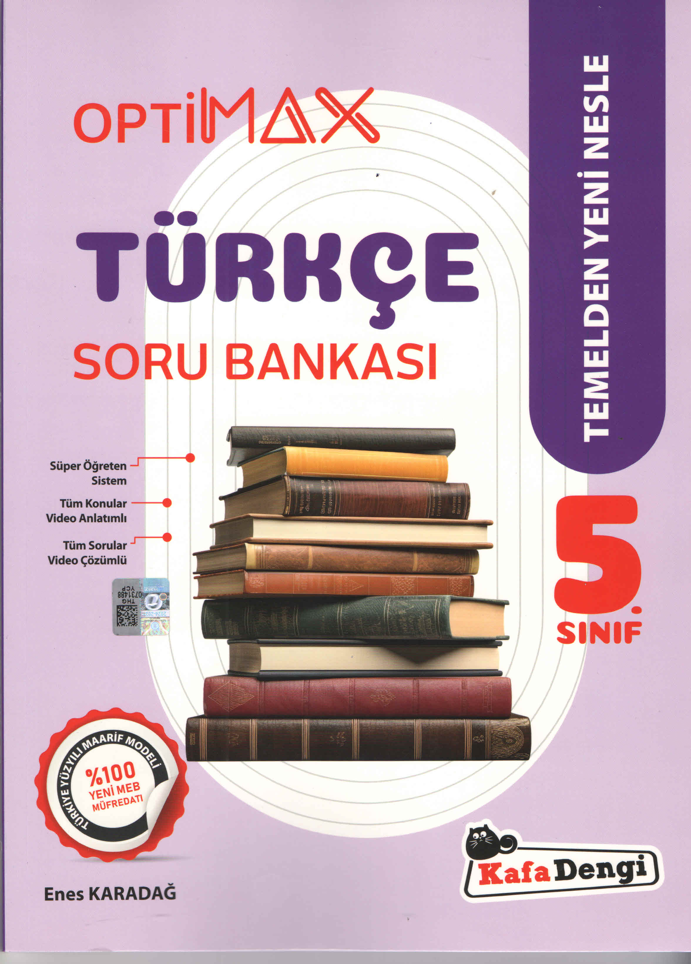 Kafa Dengi Yayınları 5. Sınıf  OPTİMAX Türkçe Soru Bankası