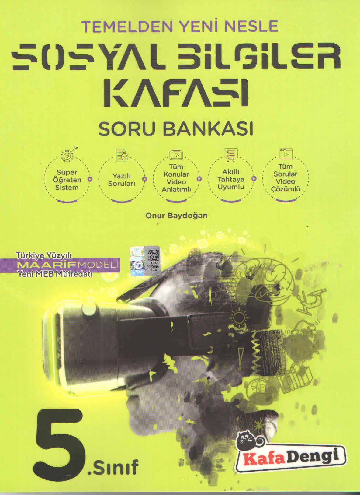 Kafa Dengi Yayınları 5. Sınıf Sosyal Bilgiler Kafası Soru Bankası
