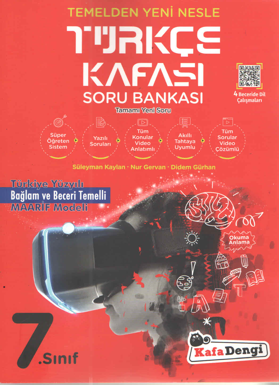 Kafa Dengi Yayınları 7. Sınıf Türkçe Kafası Soru Bankası