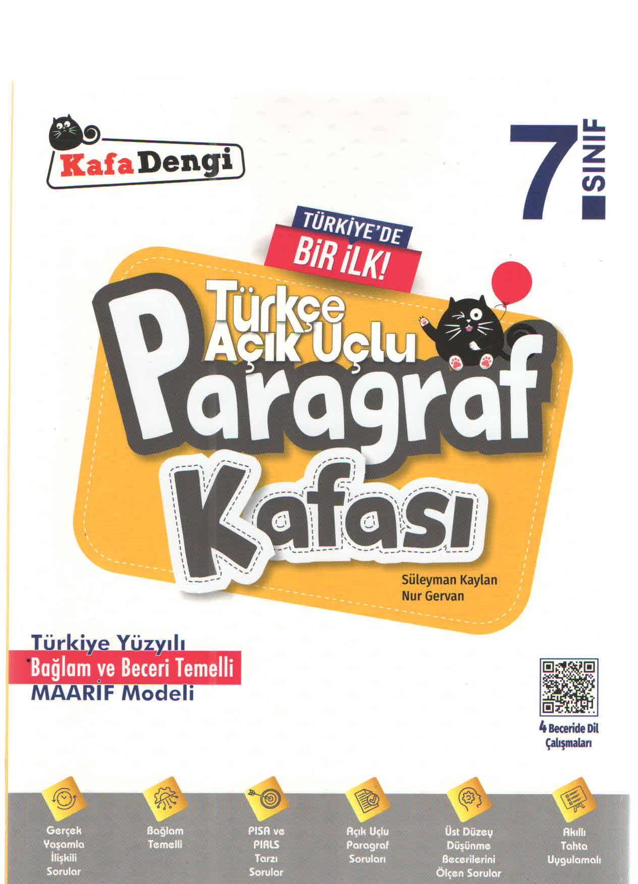 Kafa Dengi Yayınları 7. Sınıf Paragraf Kafası Soru Bankası