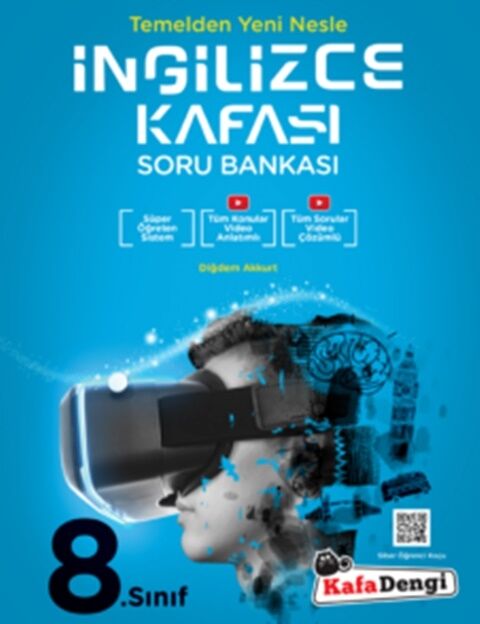 Kafa Dengi Yayınları 8. Sınıf Lgs İngilizce Kafası Soru Bankası