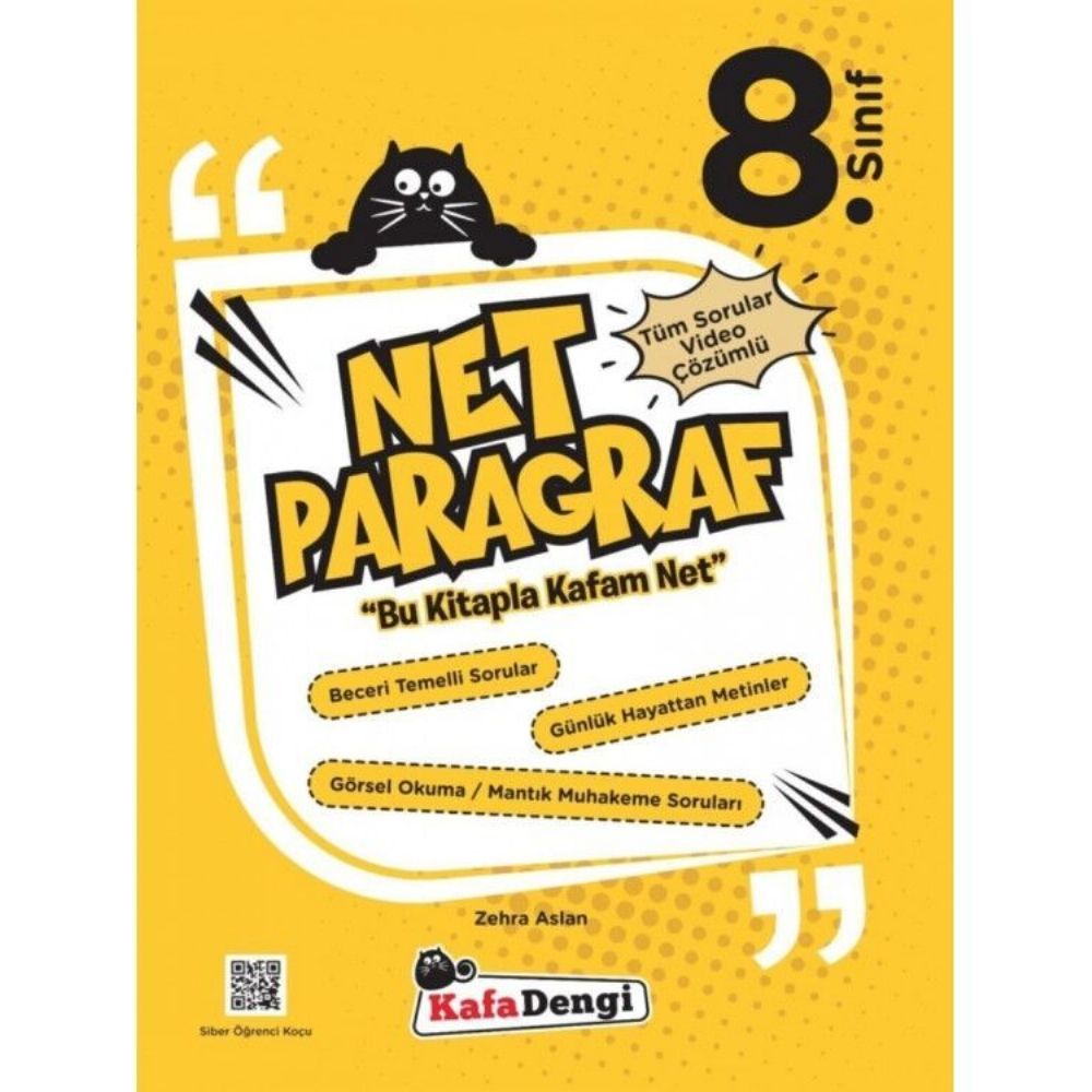 Kafa Dengi Yayınları 8. Sınıf Lgs Net Paragraf Soru Bankası