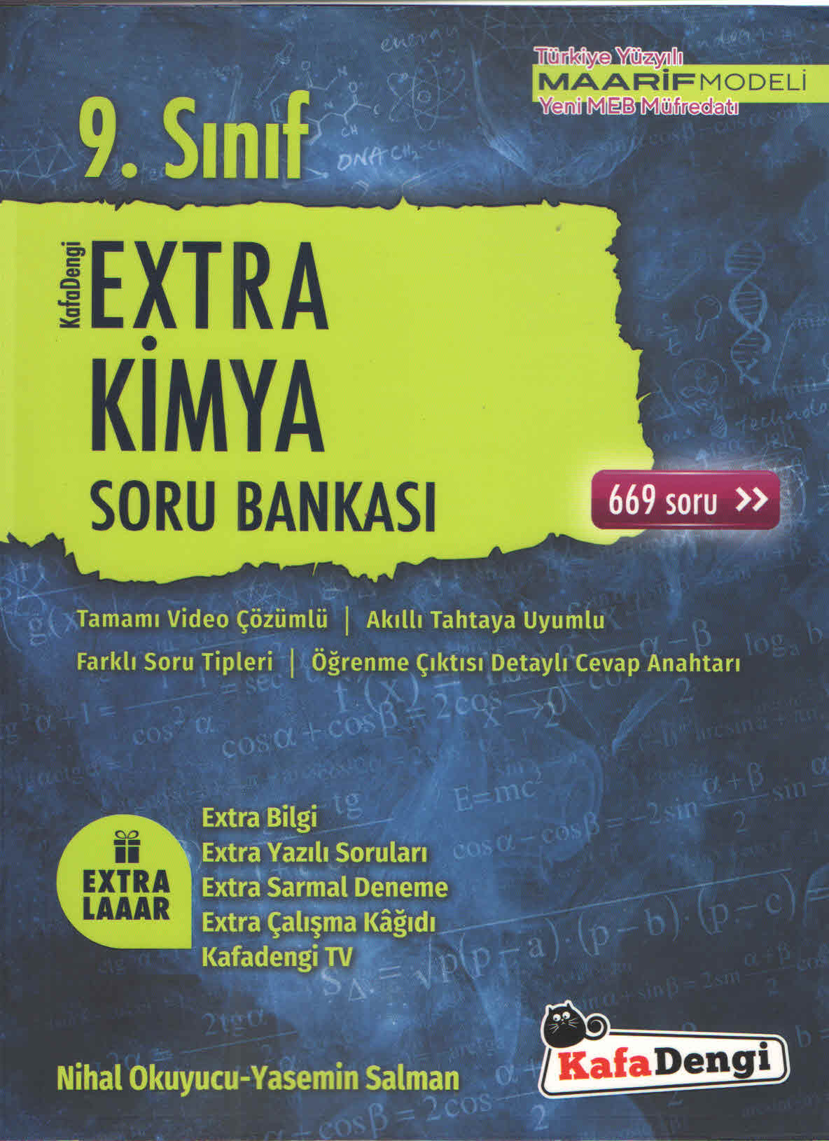 Kafa Dengi Yayınları 9. Sınıf EXTRA Kimya Soru Bankası