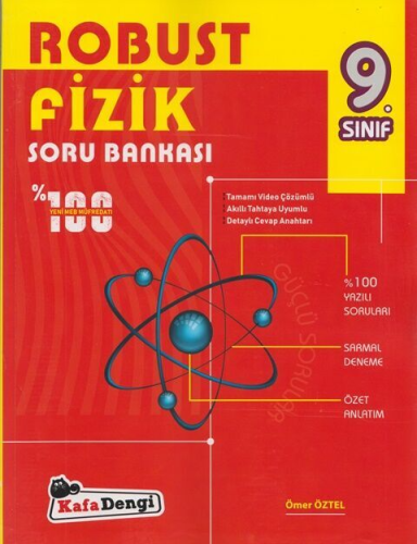 Kafa Dengi Yayınları 9. Sınıf  Fizik Robust Soru Bankası