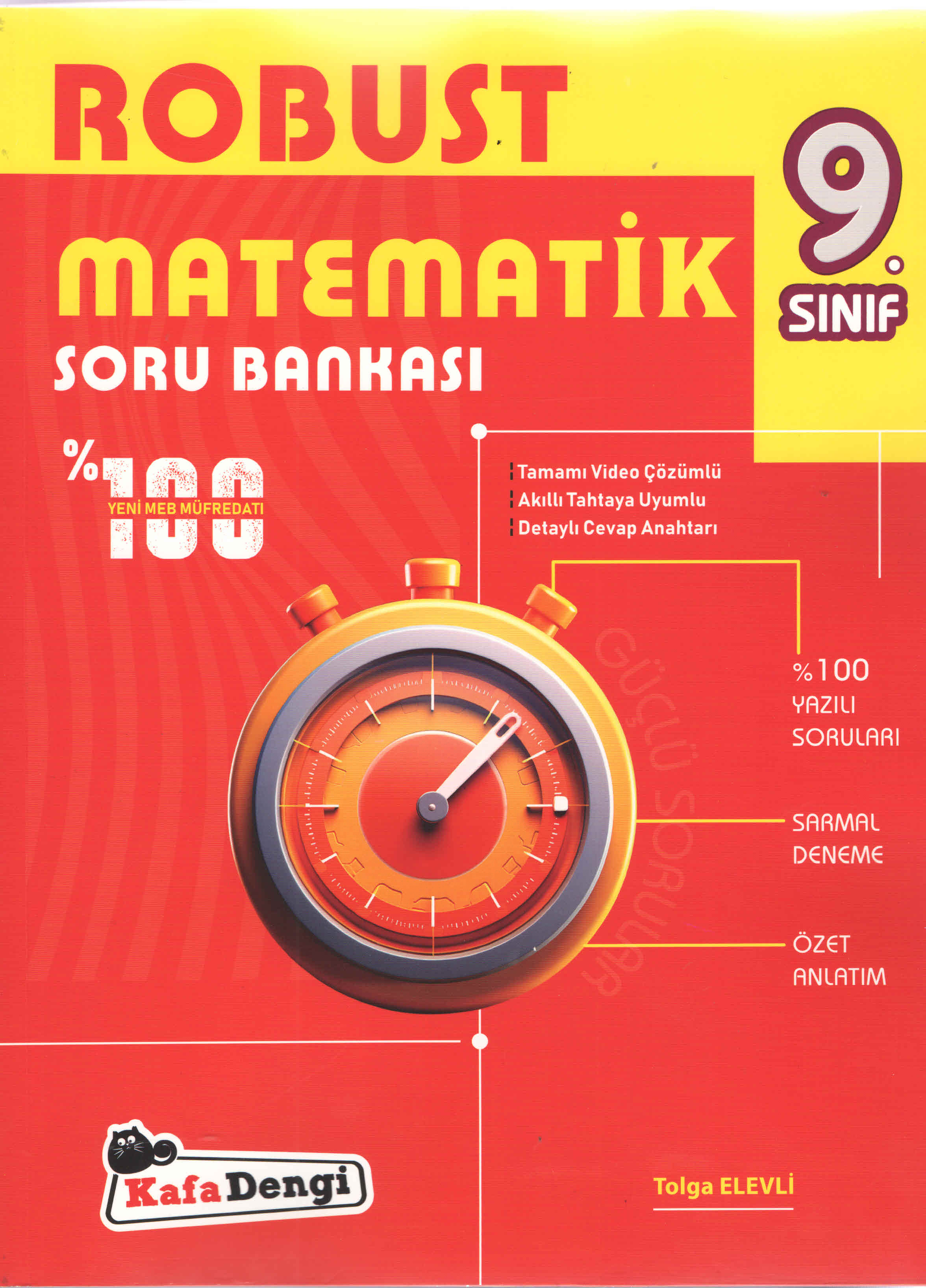 Kafa Dengi Yayınları 9. Sınıf  Matematik Robust Soru Bankası