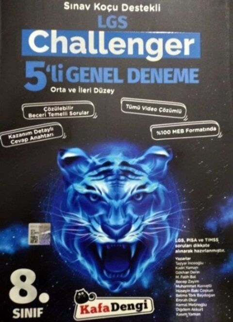 Kafa Dengi Yayınları LGS 8. Sınıf Genel Challenger 5 Deneme
