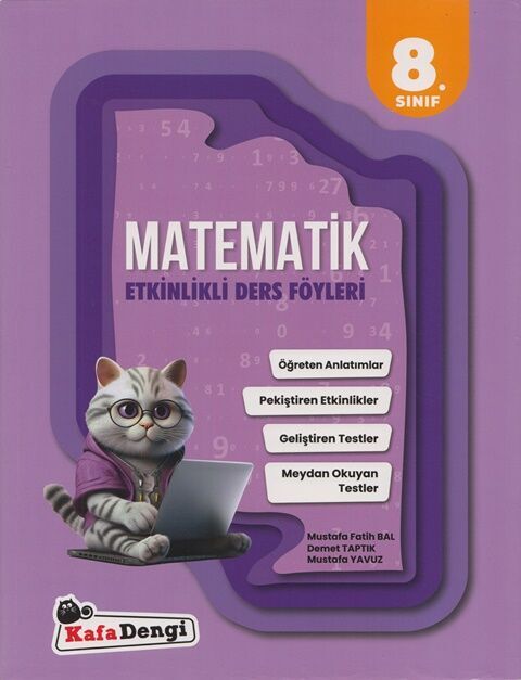 Kafa Dengi Yayınları LGS 8. Sınıf Matematik Etkinlikli Ders Föyleri