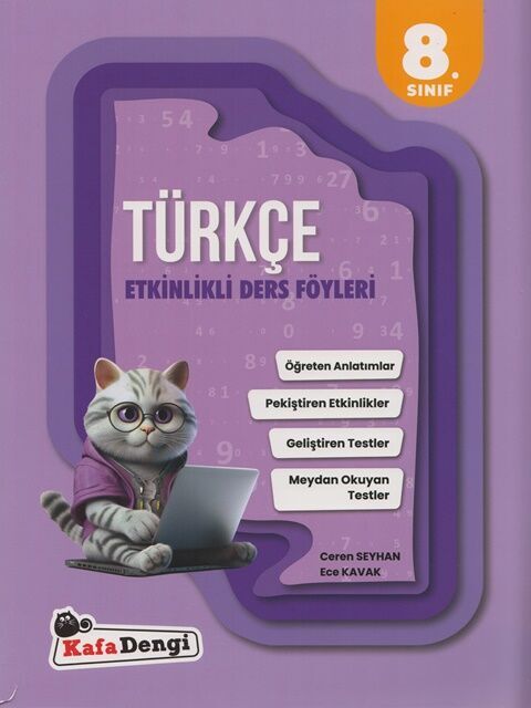 Kafa Dengi Yayınları LGS 8. Sınıf Türkçe Etkinlikli Ders Föyleri