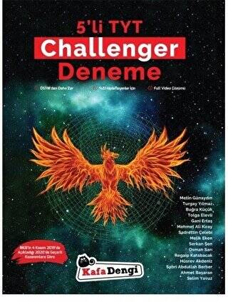 Kafa Dengi Yayınları TYT Challenger 5 Deneme