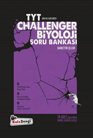 Kafa Dengi Yayınları TYT Challenger Biyoloji Soru Bankası