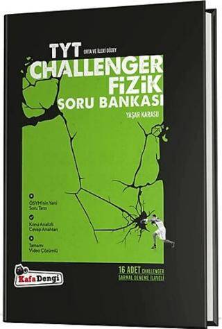 Kafa Dengi Yayınları TYT Challenger Fizik Soru Bankası