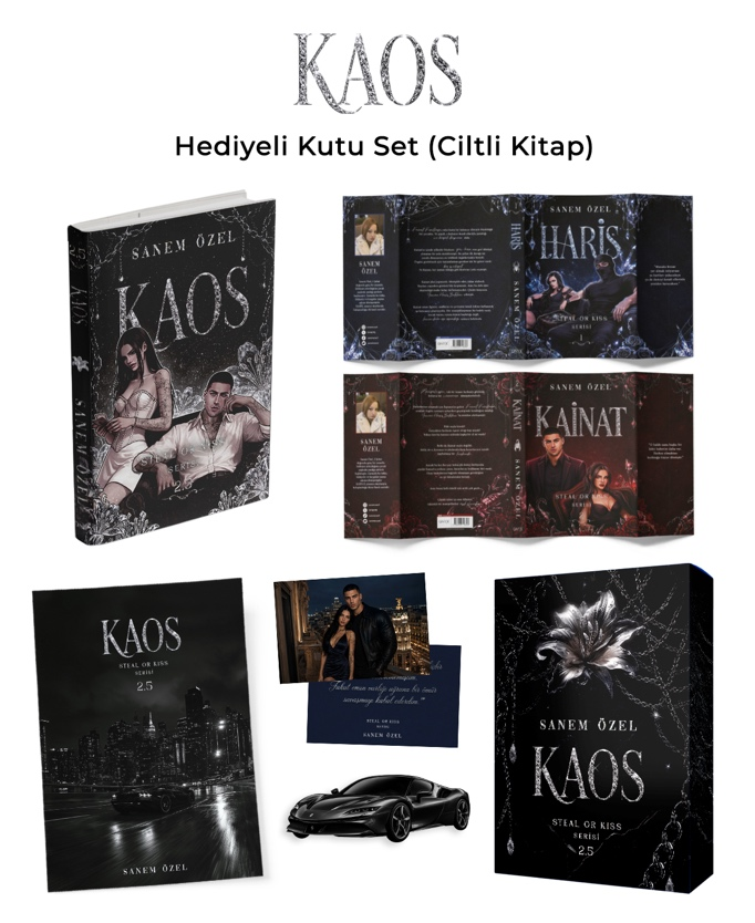 Kaos - Steal or Kiss Serisi 3 Kutulu - Ciltli