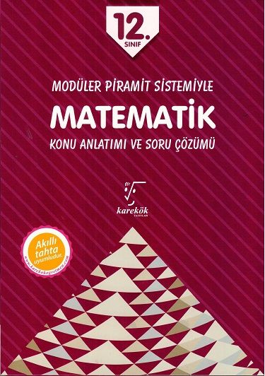 Karekök Yayınları 12. Sınıf Matematik Konu Anlatımı Ve Soru Çözümü
