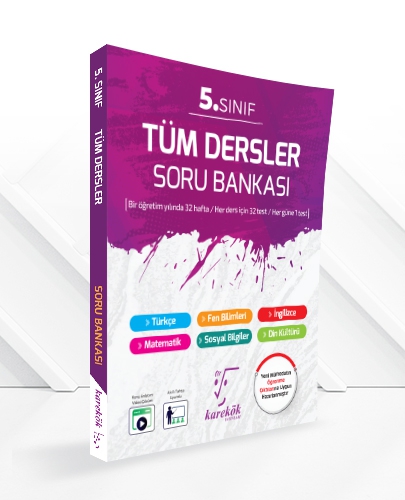 Karekök Yayınları 5. Sınıf  Tüm Dersler Soru Bankası