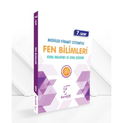 Karekök Yayınları 7.Sınıf Fen Bilimleri Konu Anlatımı Ve Soru Çözümü
