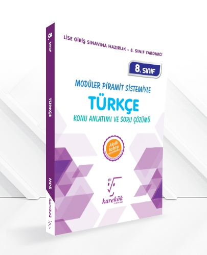 Karekök Yayınları 8. Sınıf Lgs Türkçe Konu Anlatımı Ve Soru Çözümü
