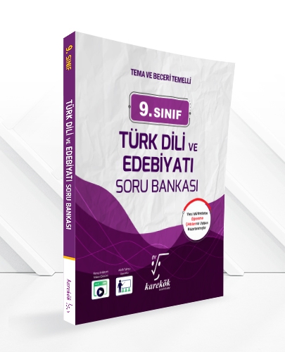 Karekök Yayınları 9. Sınıf  Türk Dili ve Edebiyatı Soru Bankası