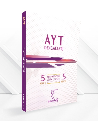 Karekök Yayınları Ayt 5 Deneme Seti