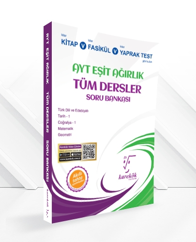 Karekök Yayınları Ayt Eşit Ağırlık Tüm Dersler Soru Bankası