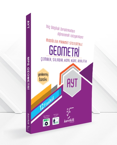 Karekök Yayınları AYT Geometri MPS