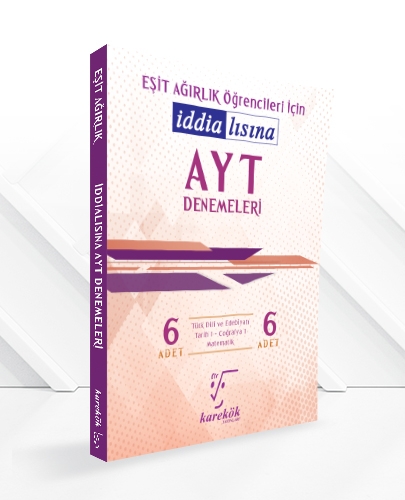 Karekök Yayınları AYT İddialısına Eşit Ağırlık Deneme
