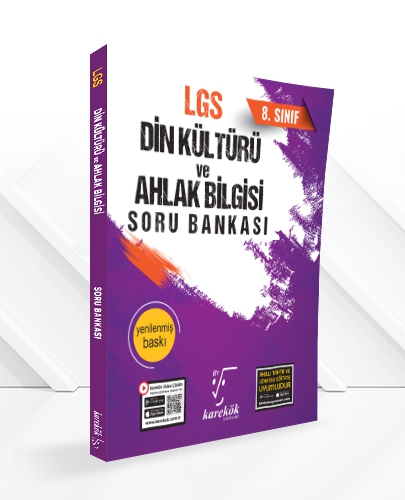 Karekök Yayınları LGS 8. Sınıf Din Kültürü Ve Ahlak Bilgisi Soru Bankası