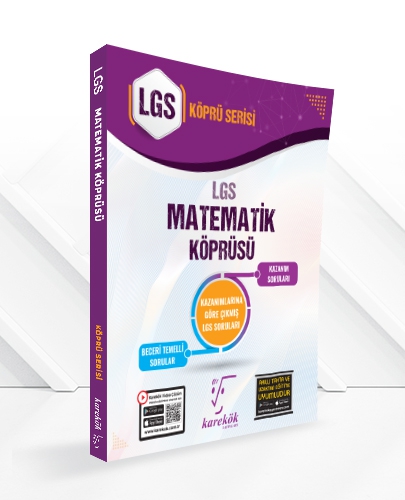 Karekök Yayınları LGS 8. Sınıf  Matematik Köprü Serisi Soru Bankası