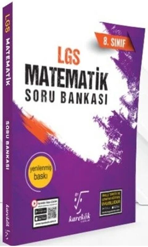 Karekök Yayınları LGS 8. Sınıf  Matematik Soru Bankası