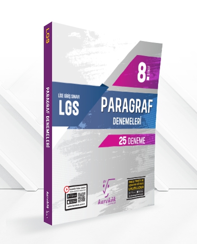 Karekök Yayınları LGS 8. Sınıf Paragraf Denemeleri
