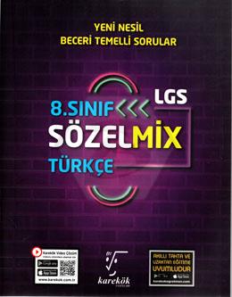 Karekök Yayınları Lgs 8. Sınıf  Sözelmix Türkçe