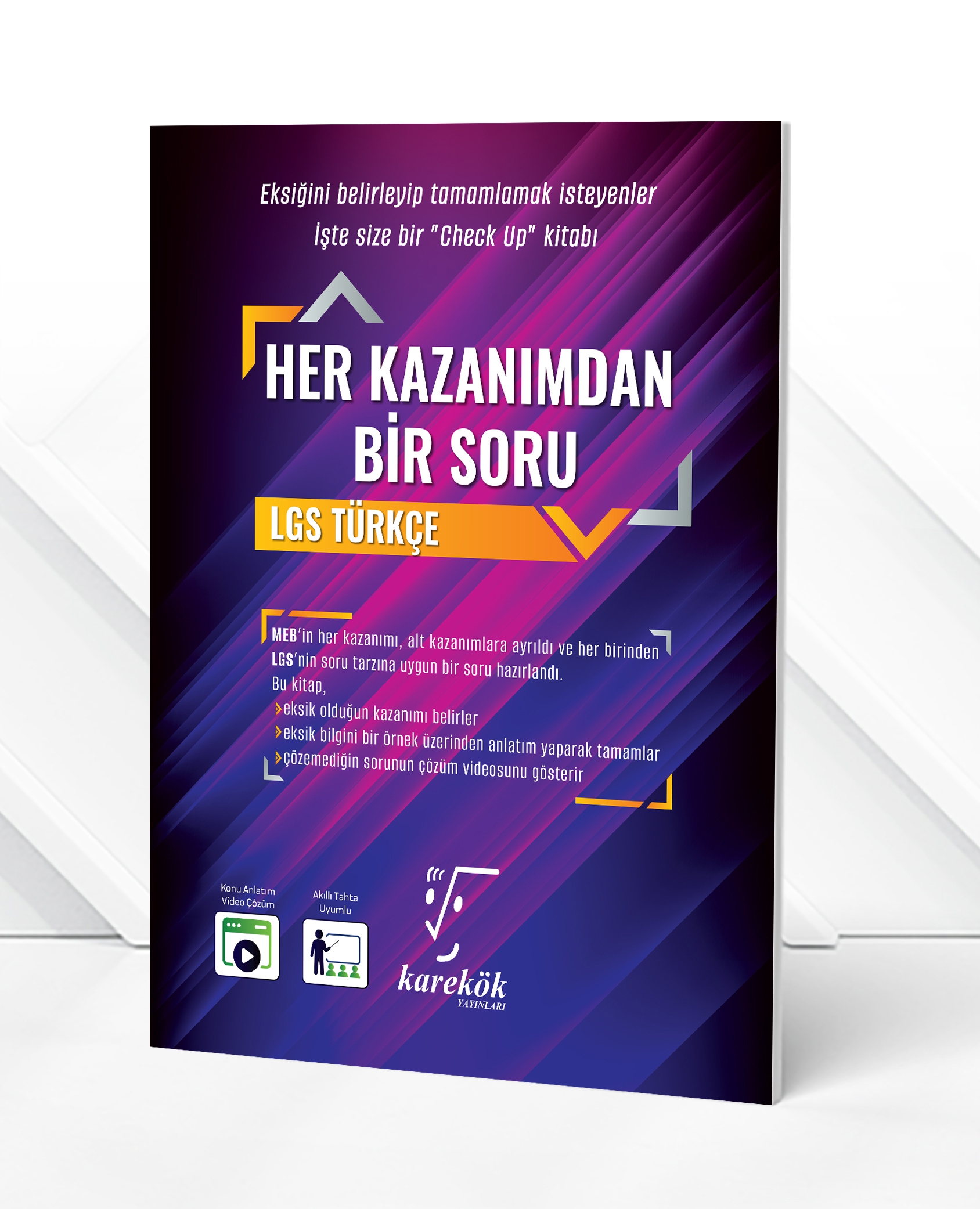 Karekök Yayınları LGS 8. Sınıf Türkçe Her Kazanımdan Bir Soru