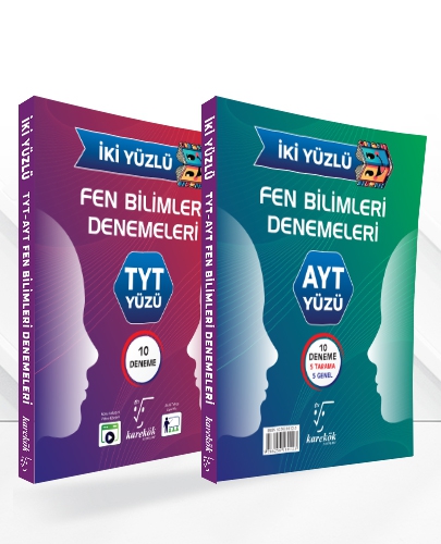 Karekök Yayınları TYT AYT Fen Bilimleri İki Yüzlü Deneme