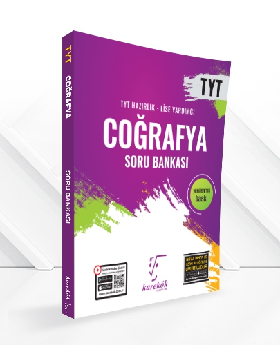 Karekök Yayınları TYT Coğrafya Soru Bankası