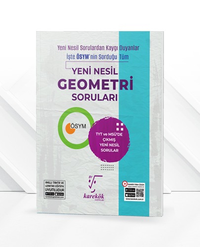 Karekök Yayınları TYT MSÜ Yeni Nesil Geometri Soruları