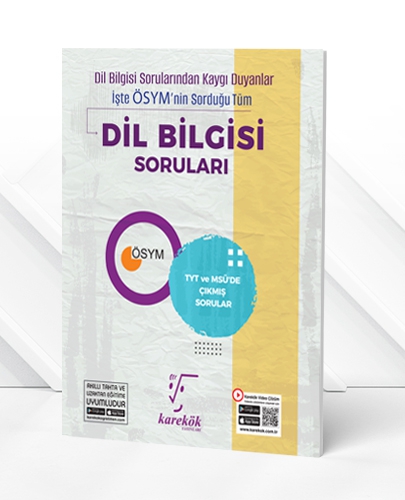 Karekök Yayınları TYT ÖSYM'NİN Sorduğu Dil Bilgisi Soruları