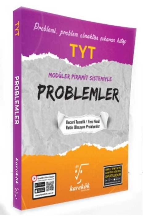 Karekök Yayınları Tyt Problemler Modüler Piramit Sistemiyle Mps