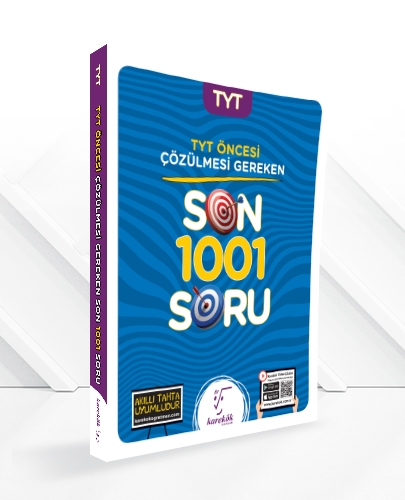 Karekök Yayınları TYT'den Önce Çözülmesi Gereken SON 1001 SORU