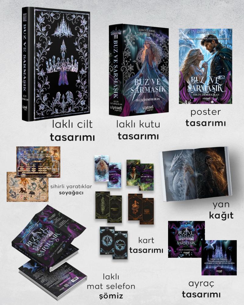 Kehanet Serisi 3 - Buz ve Sarmaşık - Kutulu