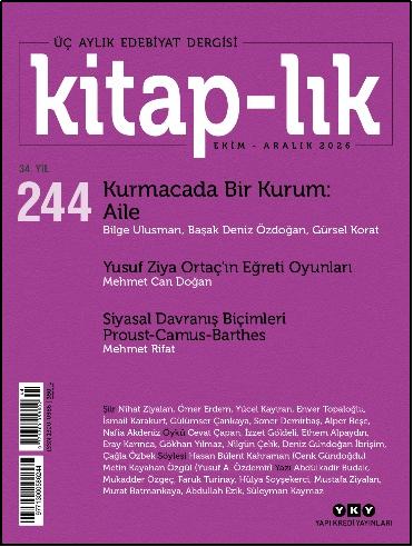 Kitap-lık 244 - Ekim - Aralık 2026