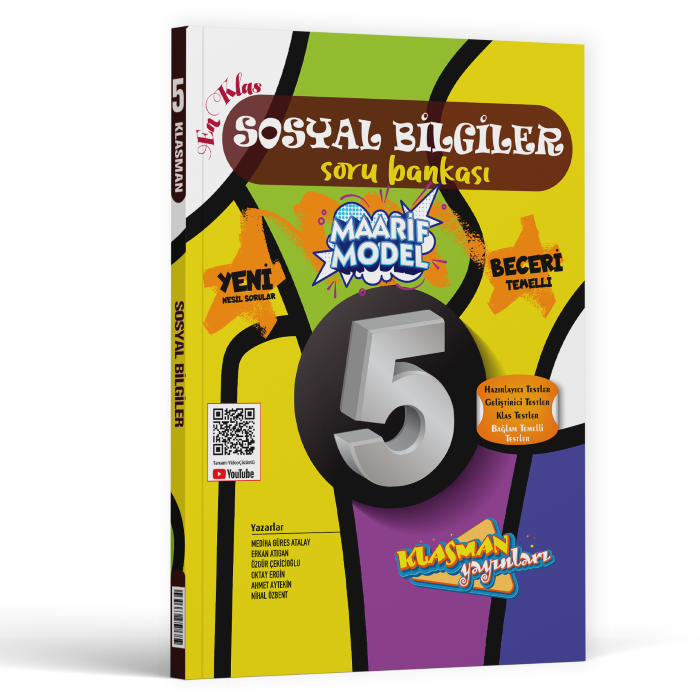 Klasman Yayınları 5. Sınıf Sosyal Bilgiler Soru Bankası