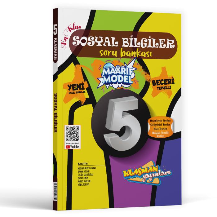 Klasman Yayınları 5. Sınıf Sosyal Bilgiler Soru Bankası