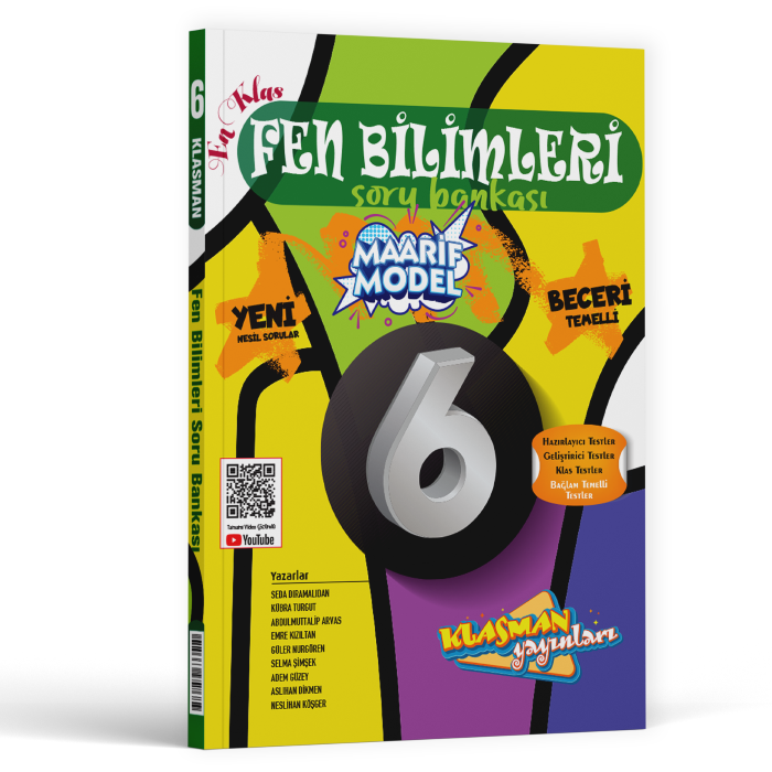 Klasman Yayınları 6. Sınıf Fen Bilimleri Soru Bankası