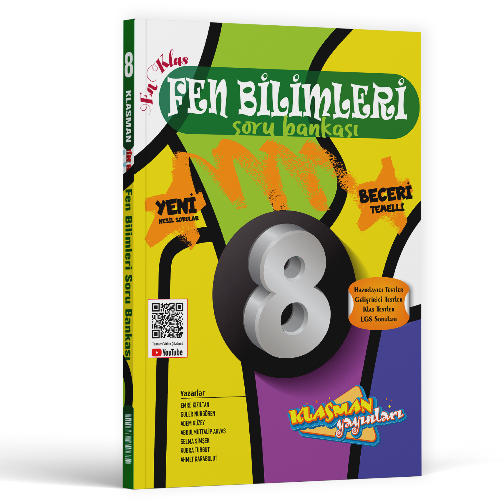 Klasman Yayınları LGS 8. Sınıf Fen Bilimleri Soru Bankası