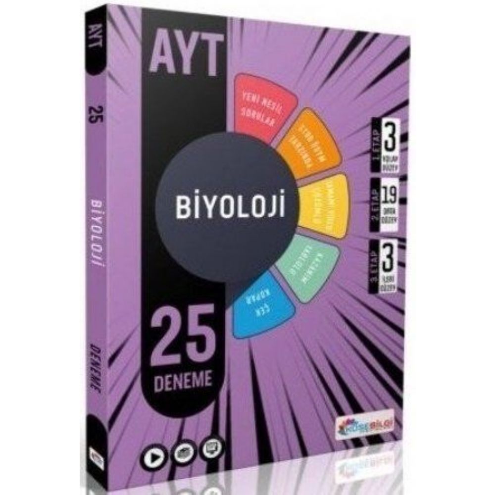 Köşebilgi Yks Ayt Biyoloji 25 Deneme Video Çözümlü