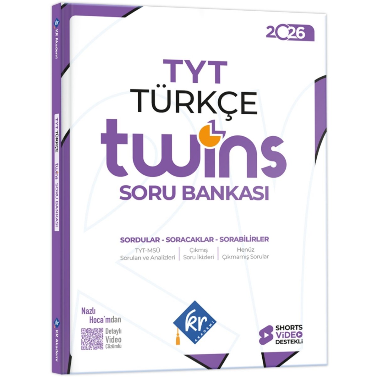 KR Akademi Yayınları 2026 TYT Twins Türkçe Soru Bankası 