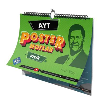 Kr Akademi Yayınları AYT Fizik Poster Notlar 